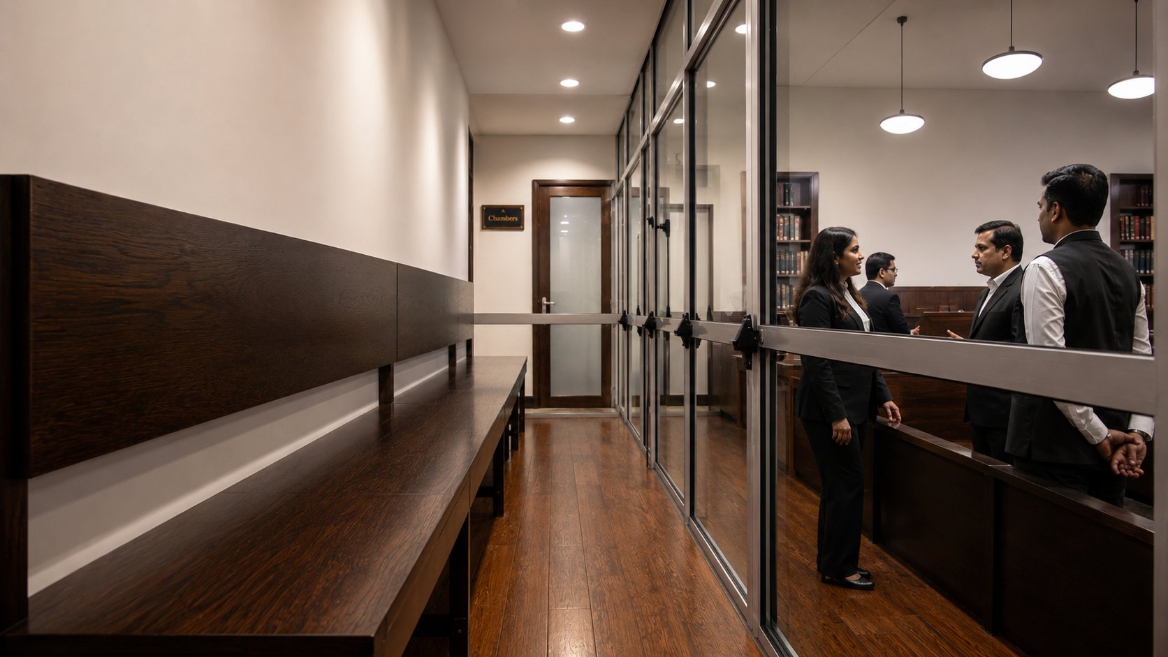 IP professional at trademark opposition hearing